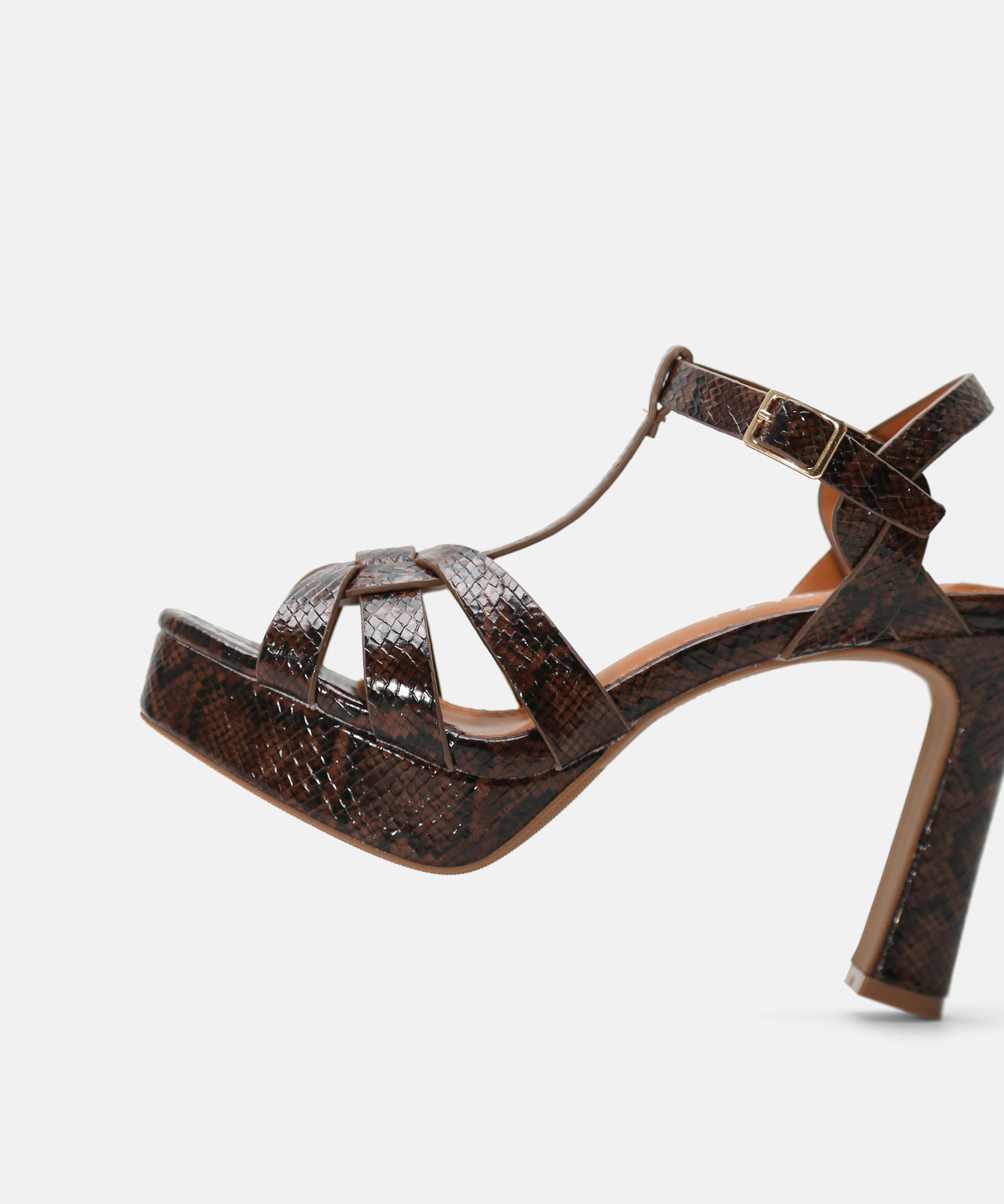 Sandalia plataforma tira en T image number null